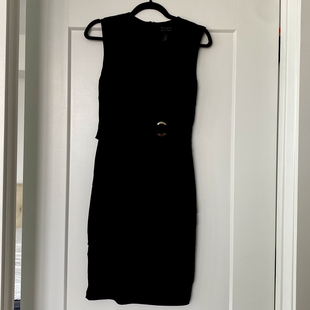 White House Black Market Size 6 Black Dress